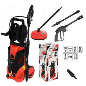NETTOYEUR HAUTE PRESSION 2000W 150BARS + ACCESSOIRES