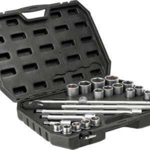 COFFRET DOUILLES POIDS LOURDS 19 à 50MM + accessoires