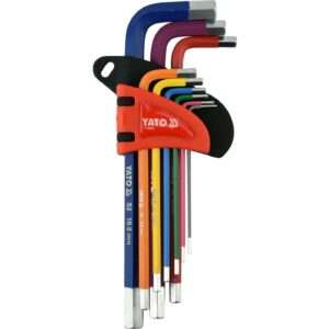 KIT 9 CLÉS MÂLES 1.5MM A 10MM