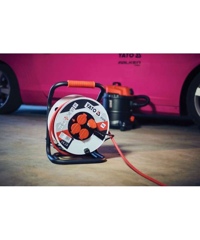 ENROULEUR DE CHANTIER 50M 3G2.5 AVEC PROTECTION – Image 2