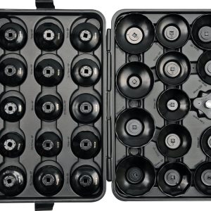 COFFRET CLOCHES DÉMONTE FILTRE A HUILE 30PCS