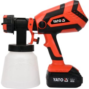 PISTOLET A PEINTURE + BATTERIE + CHARGEUR