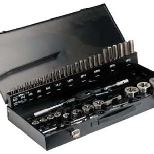 COFFRET DE TARAUDAGES ET MATRICES M3-M20