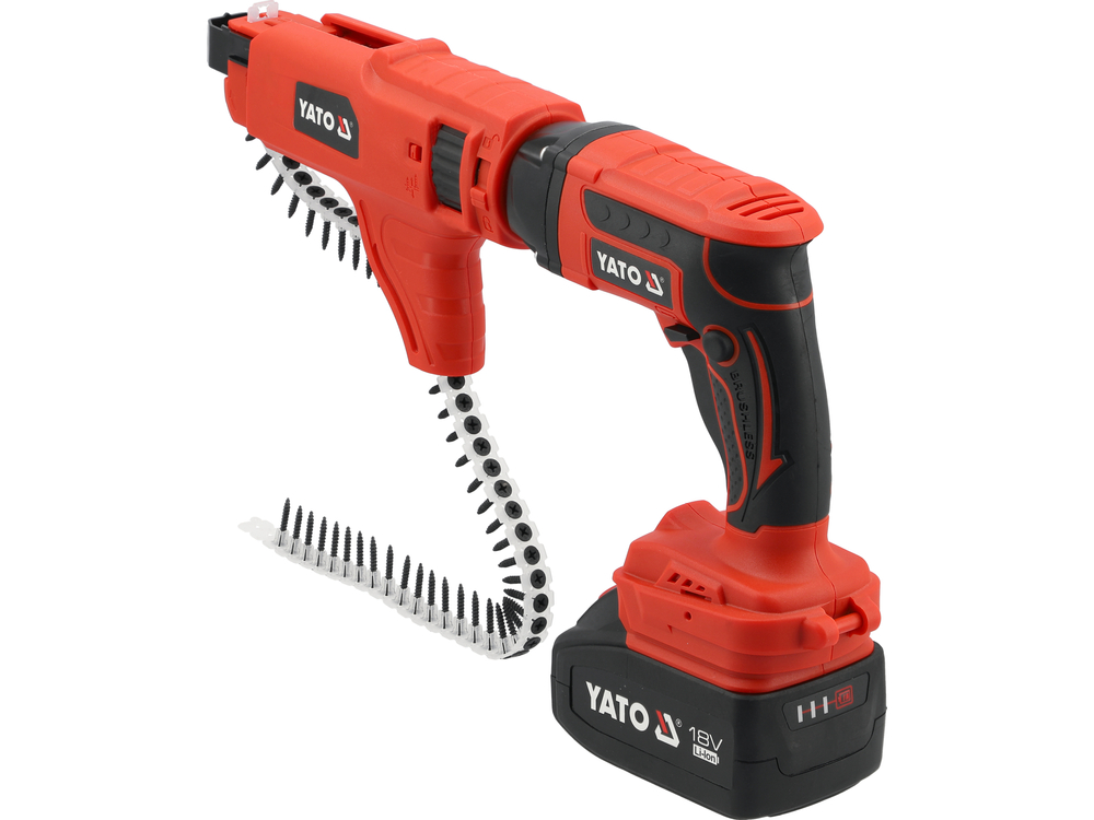 VISSEUSE A PLACO + 1 BATTERIE 4.0AH + CHARGEUR – Image 3