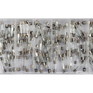 KIT DE FUSIBLES RONDS 6X30MM 120PCS
