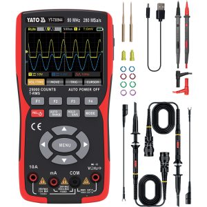 OSCILLOSCOPE 3 EN 1, MULTIMÈTRE 280 MSA/S 50 MHZ