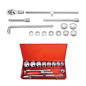COFFRET DOUILLES 46-80MM 1'' + ACCESSOIRES