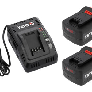 KIT 2 BATTERIES 18V 4.0AH BATTERIE + CHARGEUR